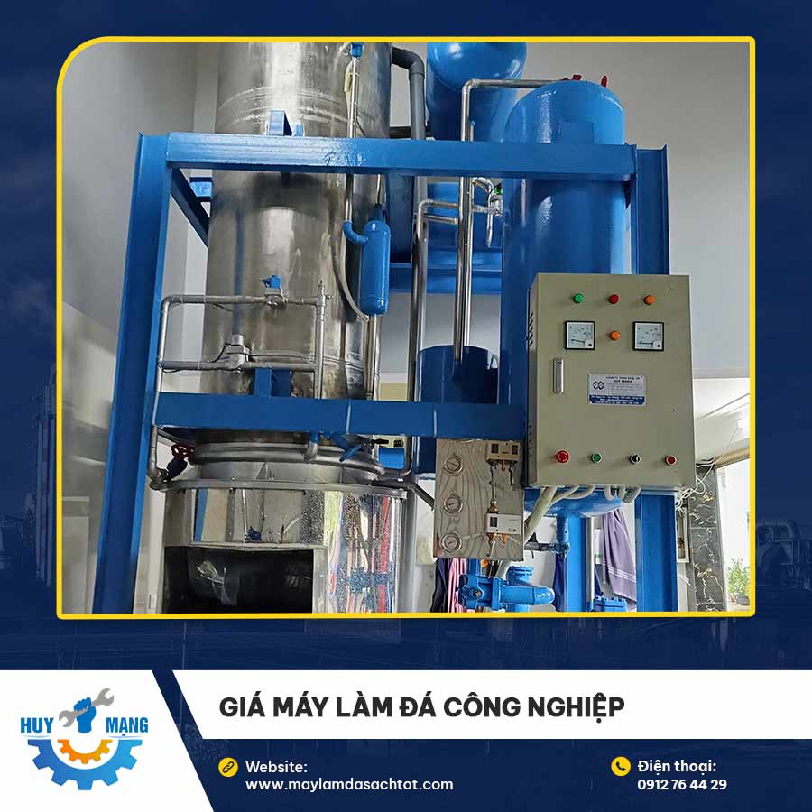 Giá máy làm đá công nghiệp