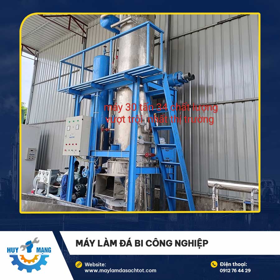 Máy làm đá bi công nghiệp