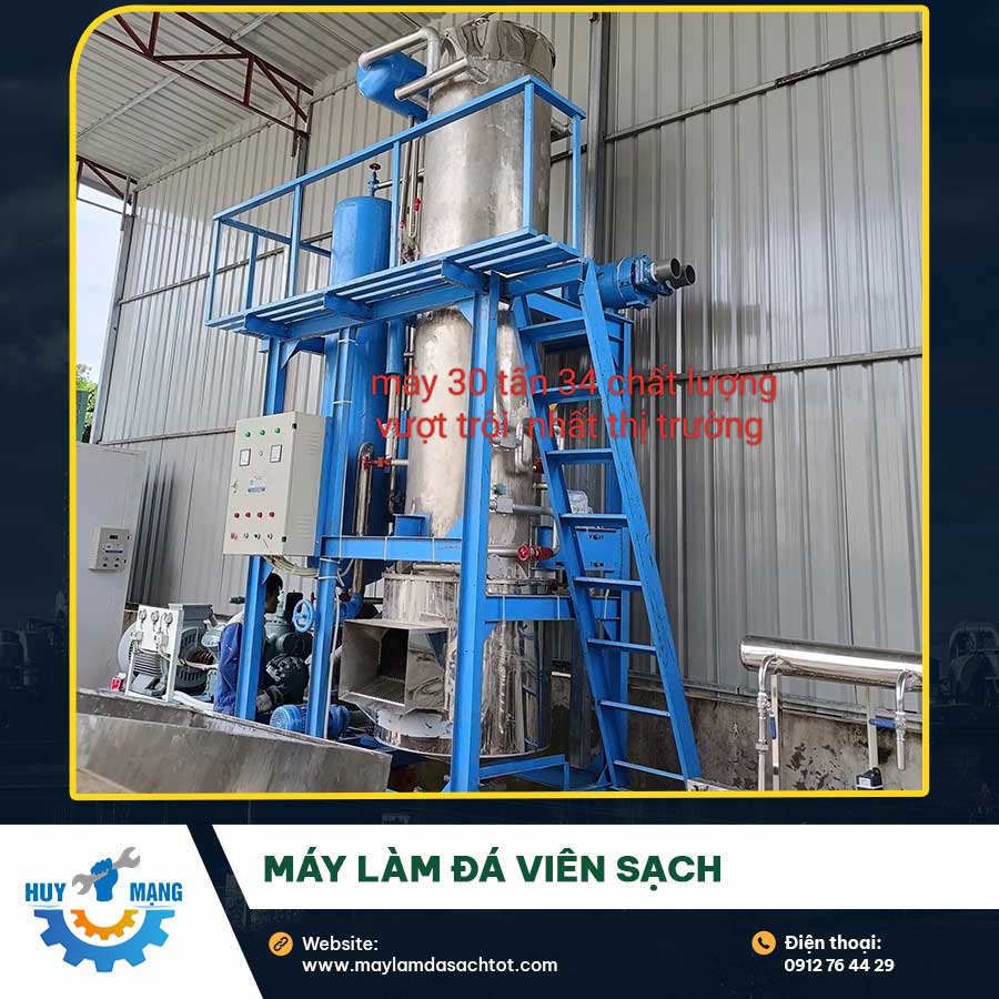 Máy làm đá viên sạch